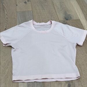 Lululemon Athletica Pink Short Sleeve Tee